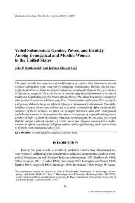  Veiled Submission: Journeys into Gender and Power – Unveiling Complexities of Pakistani Society